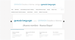 Desktop Screenshot of granadalanguages.com